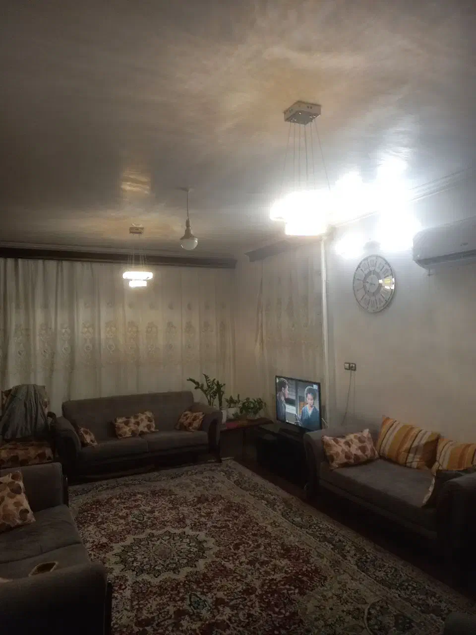 ۳قطعه پرده همراه باچوب پرده وکتیبه|پرده، رانر، رومیزی|زابل, |دیوار