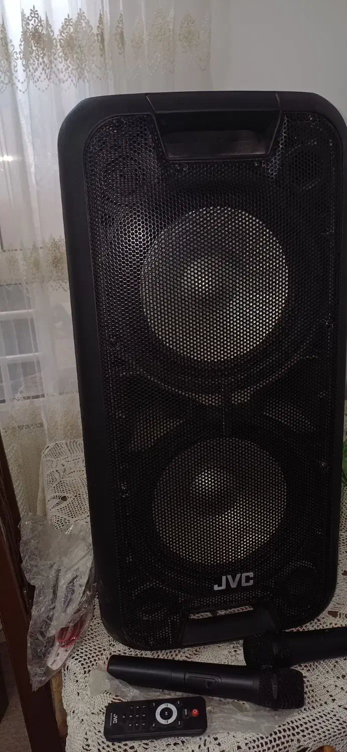 اسپیکر بلوتوثی قابل حمل جی وی سی مدل XS-N518BP|صوتی و تصویری|رامهرمز, |دیوار