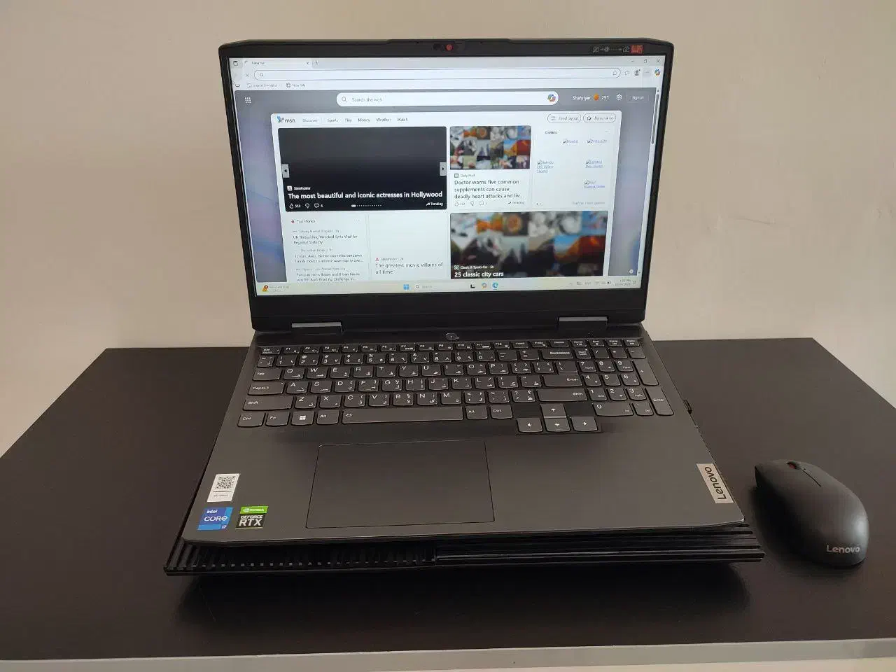 لپ تاپ lenovo ideapad3 gaming|رایانه همراه|باغستان, |دیوار