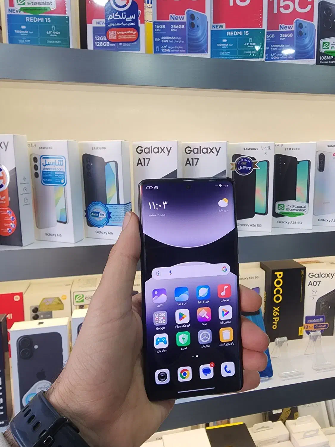 شیائومیRedmi Note 14 proبا۱۴ ماه گارانتی.۴ ماه کار|موبایل|سبزوار, نواب صفوی|دیوار