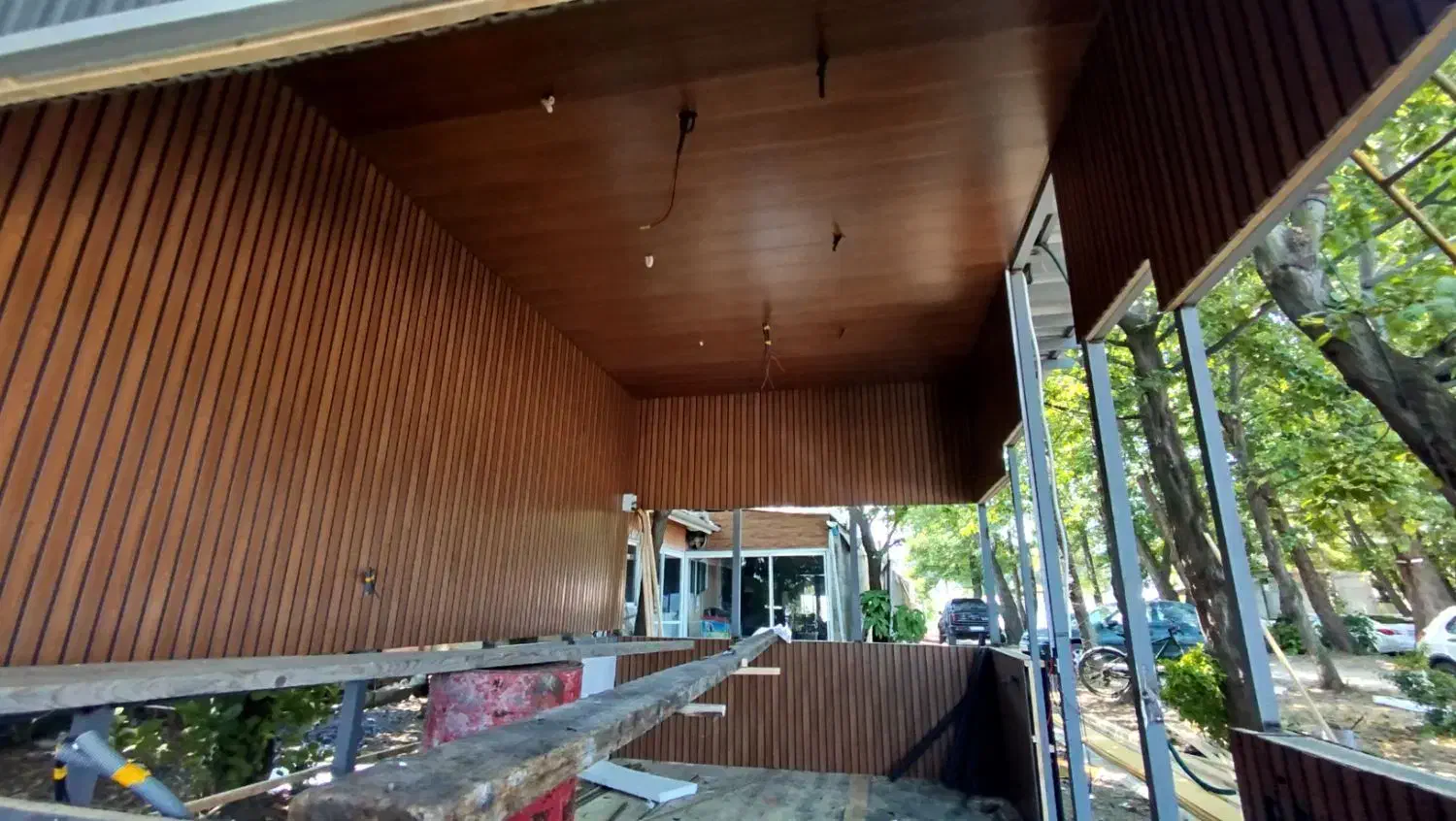 نصب لمبه پلاستیکی و چوبی|خدمات پیشه و مهارت|رامسر, |دیوار