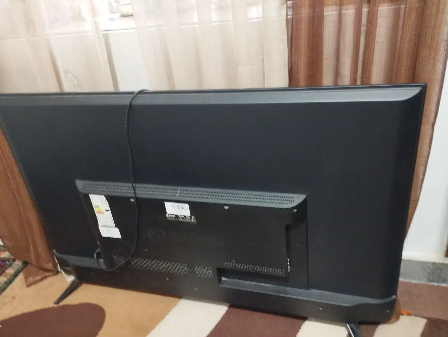 تلویزیون اسنوا 55اینچ 4K. ضربه خورده|تلویزیون و پروژکتور|زاهدان, |دیوار