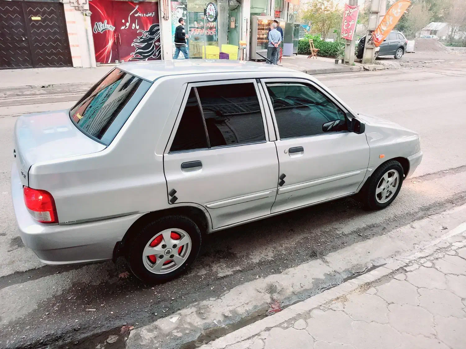 پراید 132 ۹۵ پابه صفر|خودرو سواری و وانت|لاهیجان, شیشه گران|دیوار