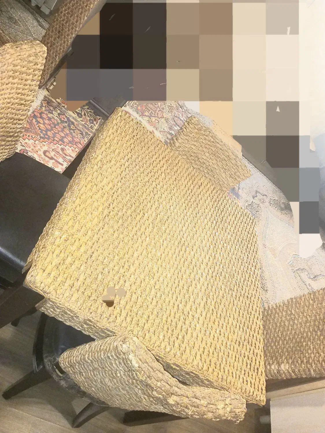 ست حصیر|میز و صندلی غذاخوری|کیش, |دیوار