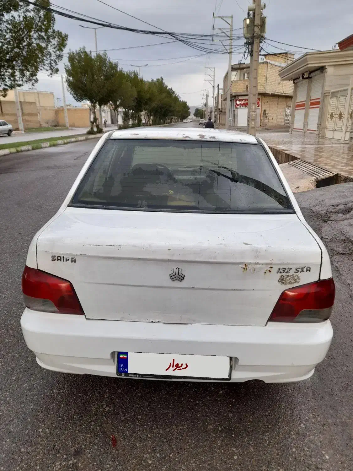 پرایدسفید۱۳۲مدل۸۷|خودرو سواری و وانت|دزفول, |دیوار