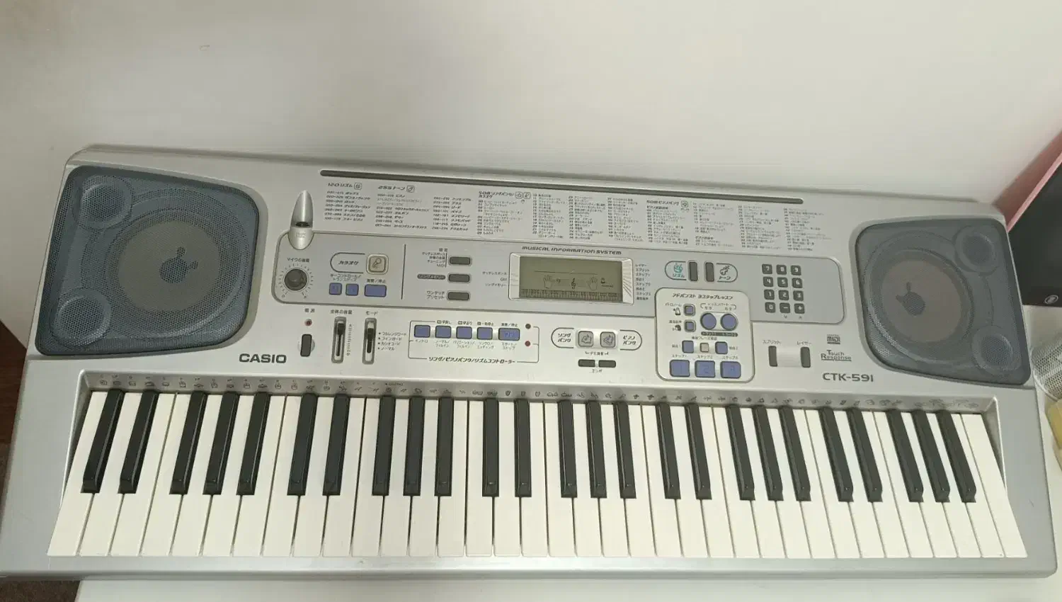 ارگ CASIO CTK-591|پیانو، کیبورد، آکاردئون|نورآباد ممسنی, |دیوار