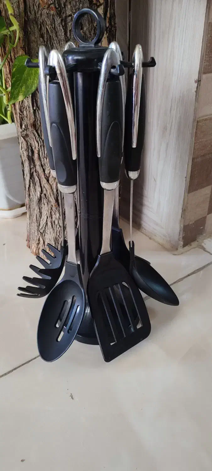 سرویس کفگیر ملاقه وکتری قوری|ظروف سرو و پذیرایی|داران, |دیوار