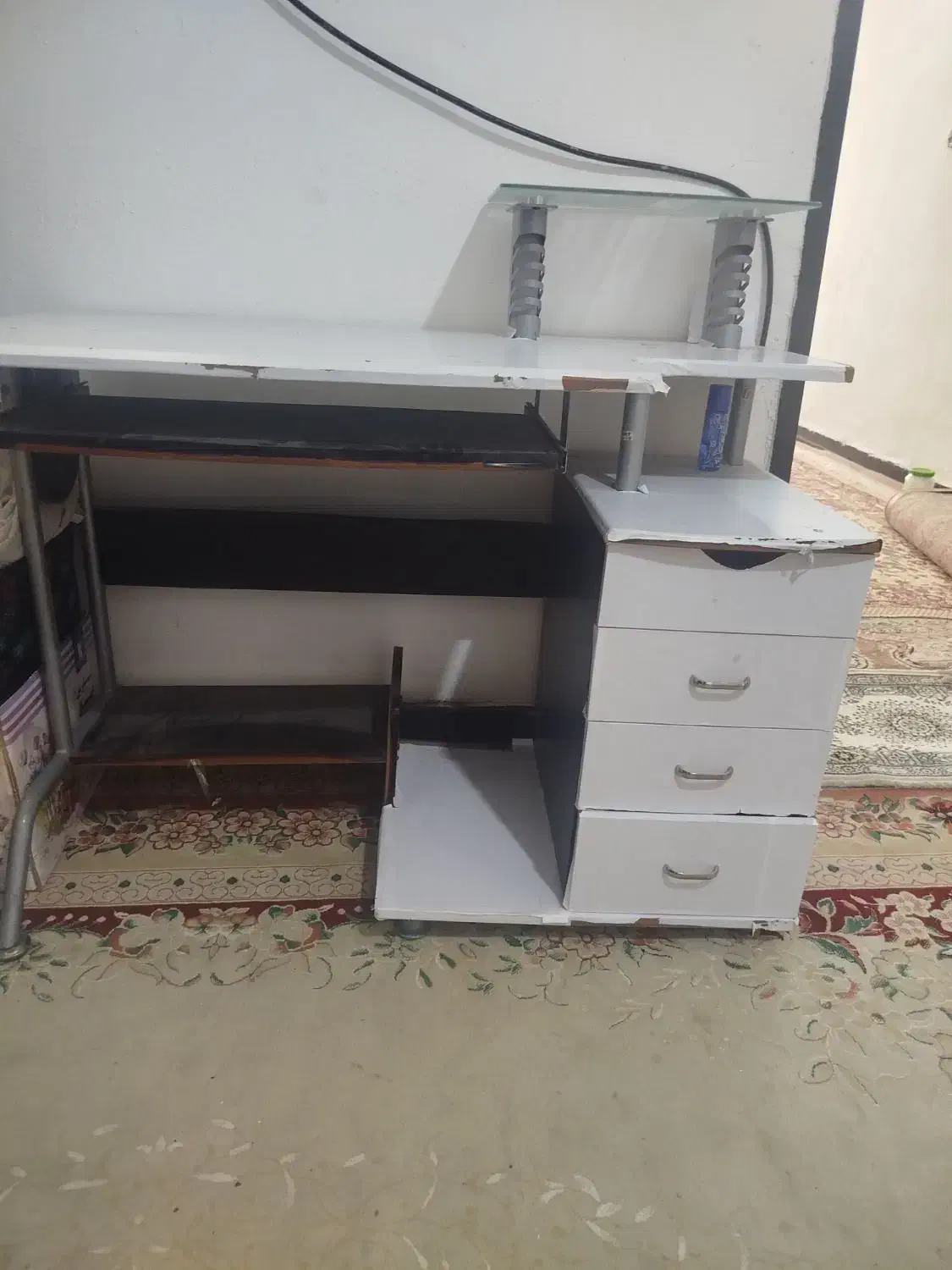 میز|میز تحریر و کامپیوتر|اهواز, کمپلو جنوبی|دیوار