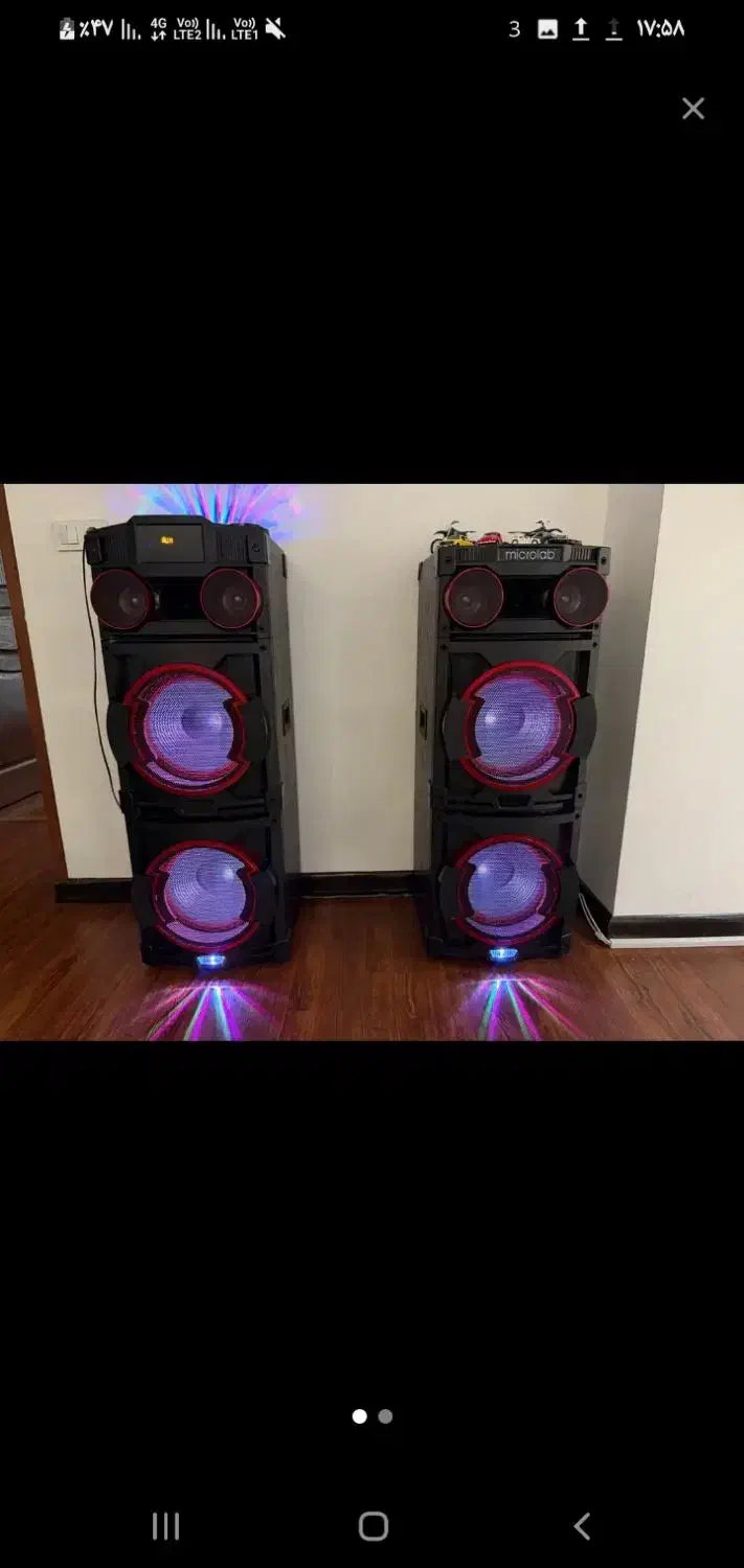 اسپیکر حرفه‌ای خانگی و مجالس|سیستم صوتی خانگی|فردیس, فرامرزیه|دیوار