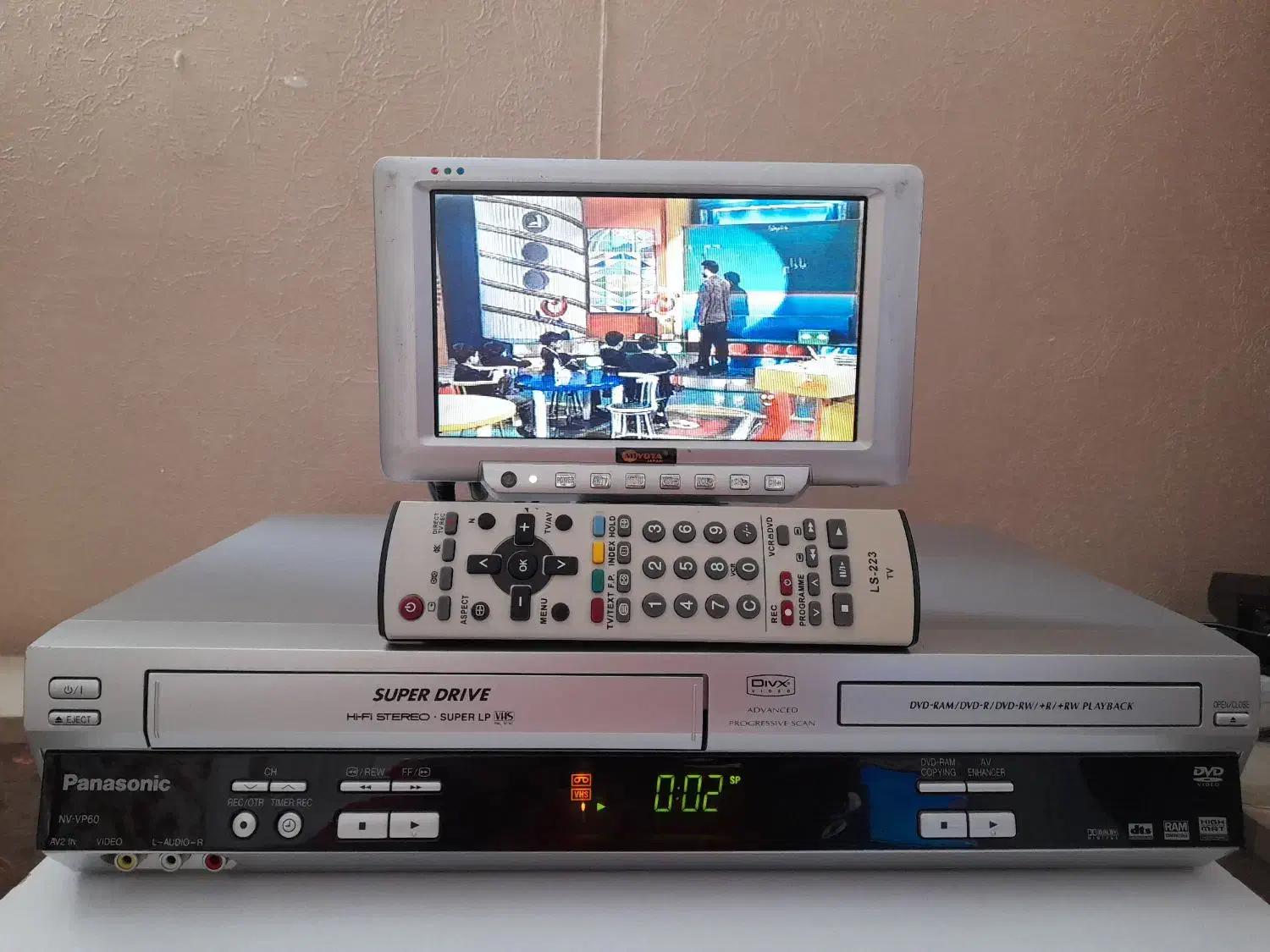 Panasonic مدل NV - VP60|پخش‌کننده DVD و ویدیو|تهران, اکباتان|دیوار