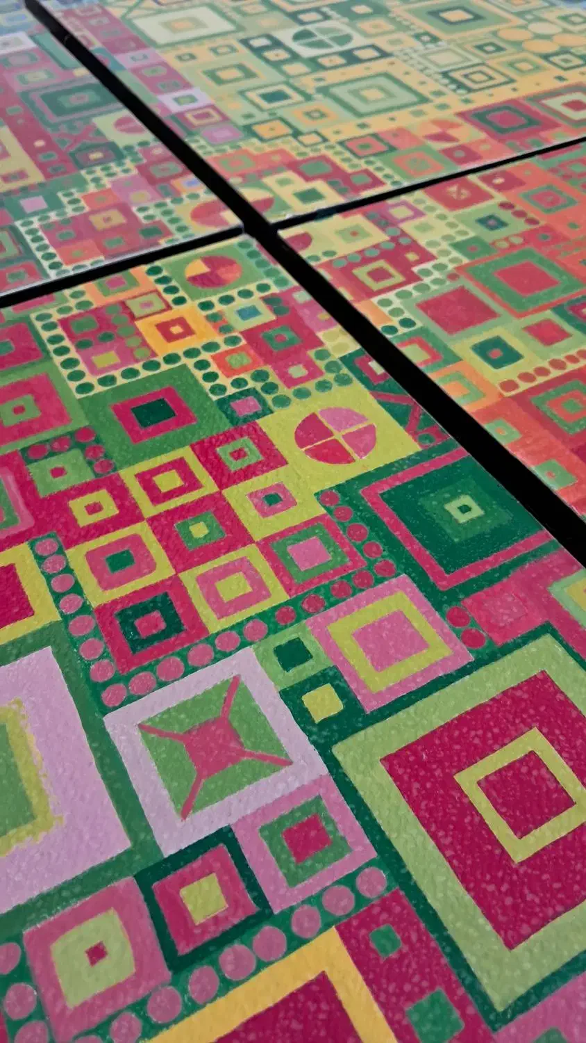 تابلوی  نقاشی انتزاعی|تابلو، نقاشی، عکس|پردیس, فاز ۸|دیوار