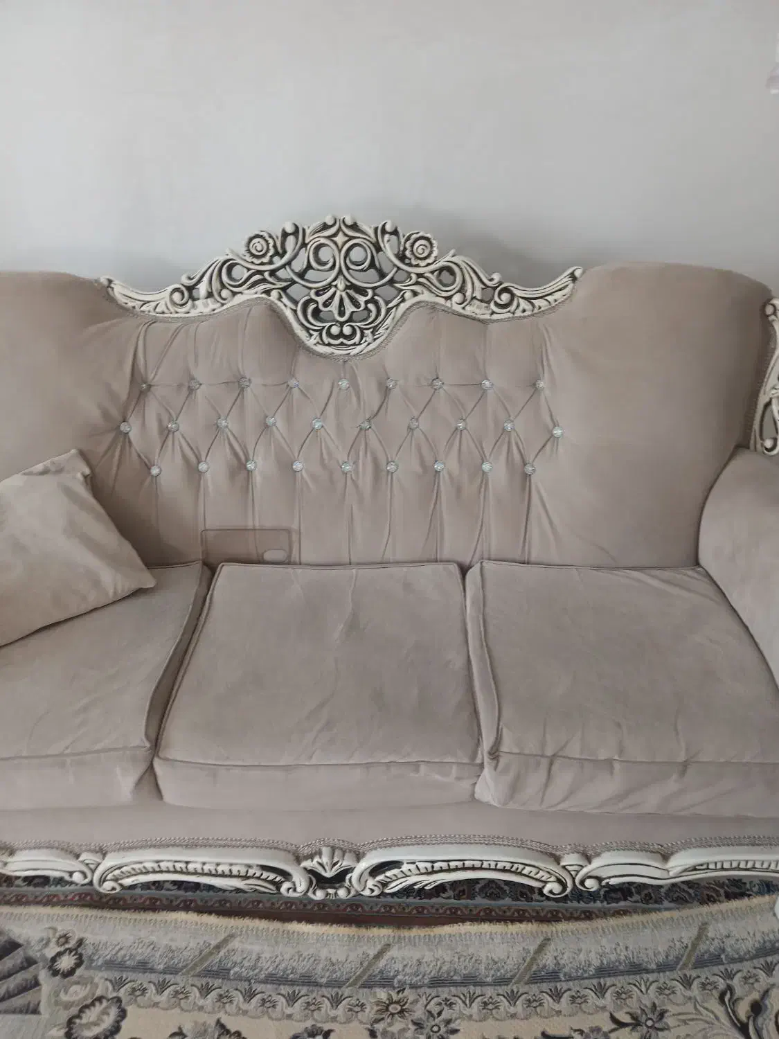 مبل ۷نفره|مبلمان خانگی و میز عسلی|هشتگرد, شهرک ریحانه|دیوار