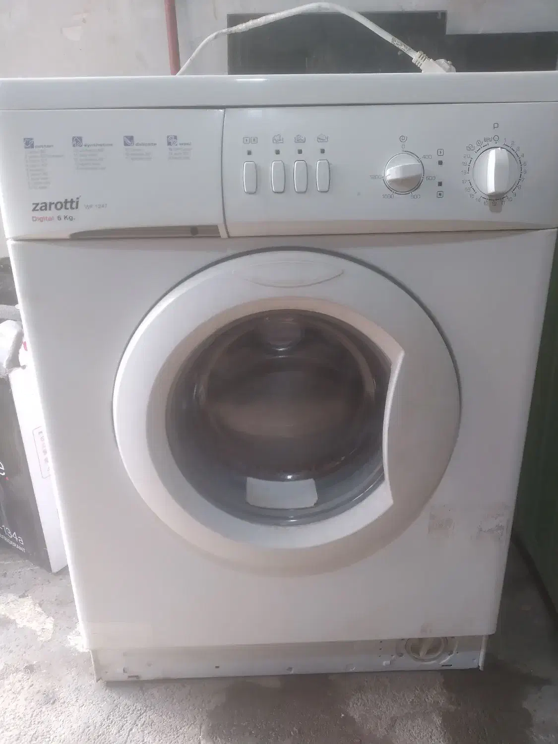 فروش لباسشویی زاروتی ایتالیا|ماشین لباسشویی و خشککن لباس|خسروشاه, |دیوار