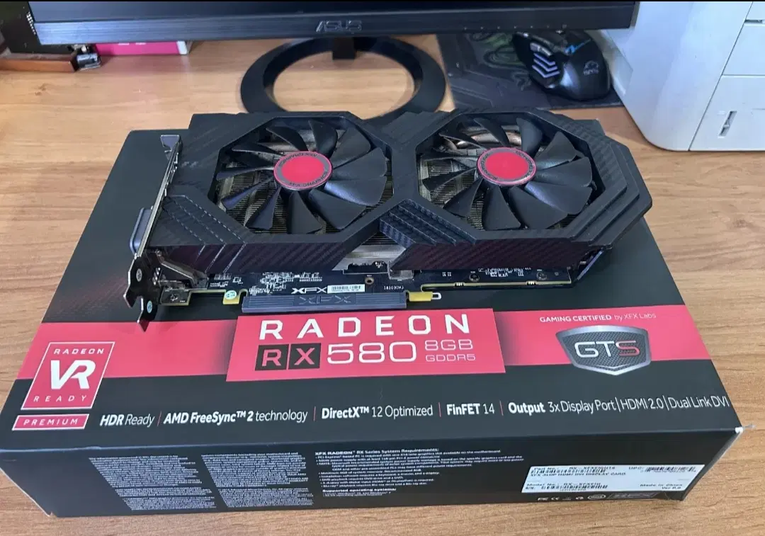Rx580 8 Gig 256 bit DDR5|قطعات و لوازم جانبی رایانه|کرمان, |دیوار