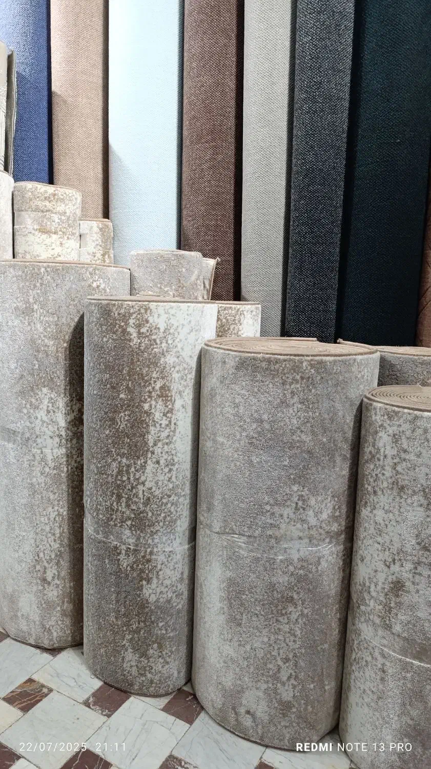 گلیم فرش نسکافه ای مینیمال*شهرموکت|گلیم، جاجیم، گبه|قم, شاه ابراهیم|دیوار