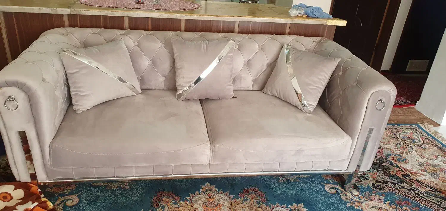 مبل راحتی ۱۰نفره بامیز|مبلمان خانگی و میز عسلی|اصفهان, قهجاورستان|دیوار