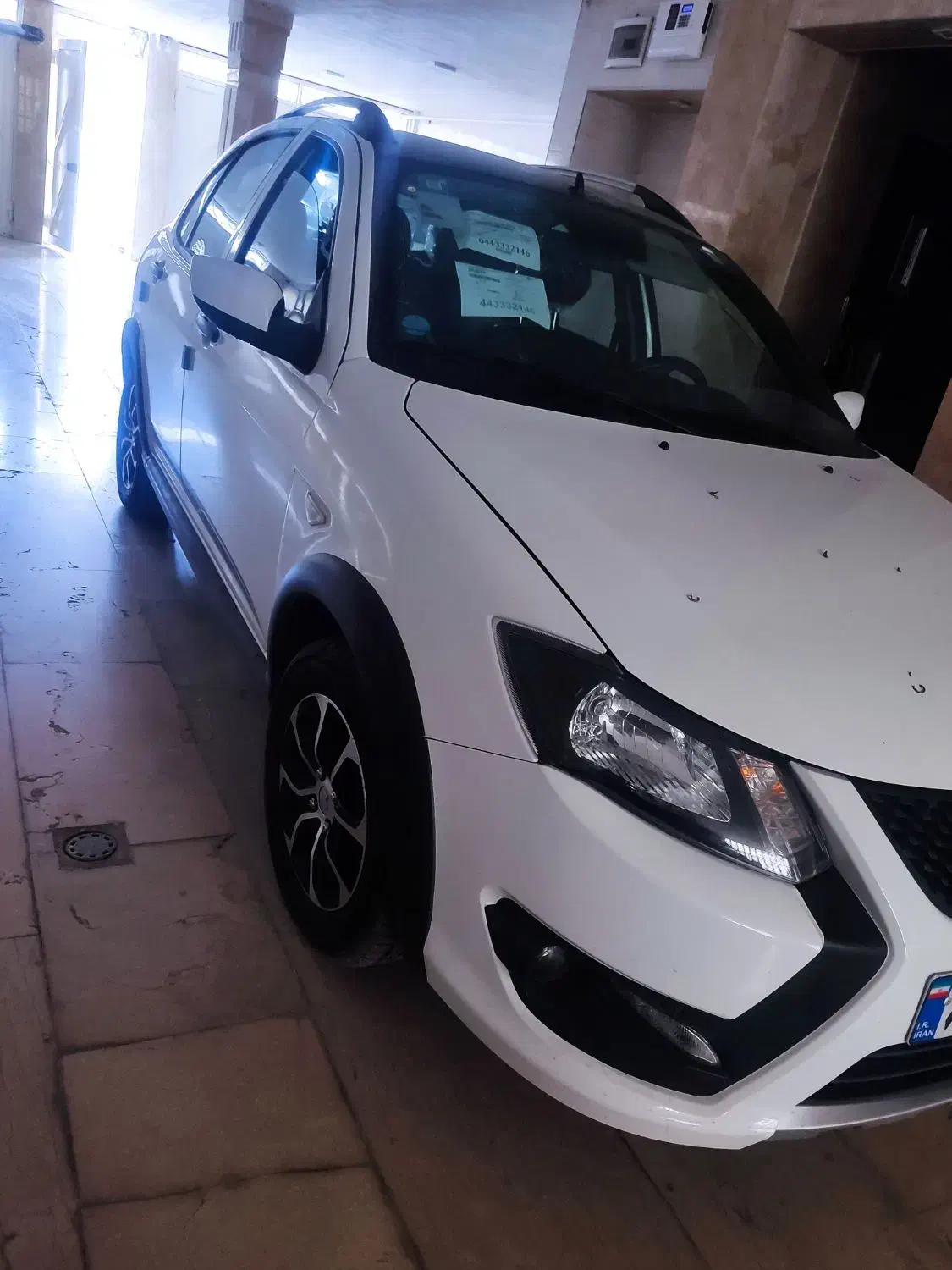 کوییک GXR سفید مشکی|خودرو سواری و وانت|خرم‌آباد, |دیوار