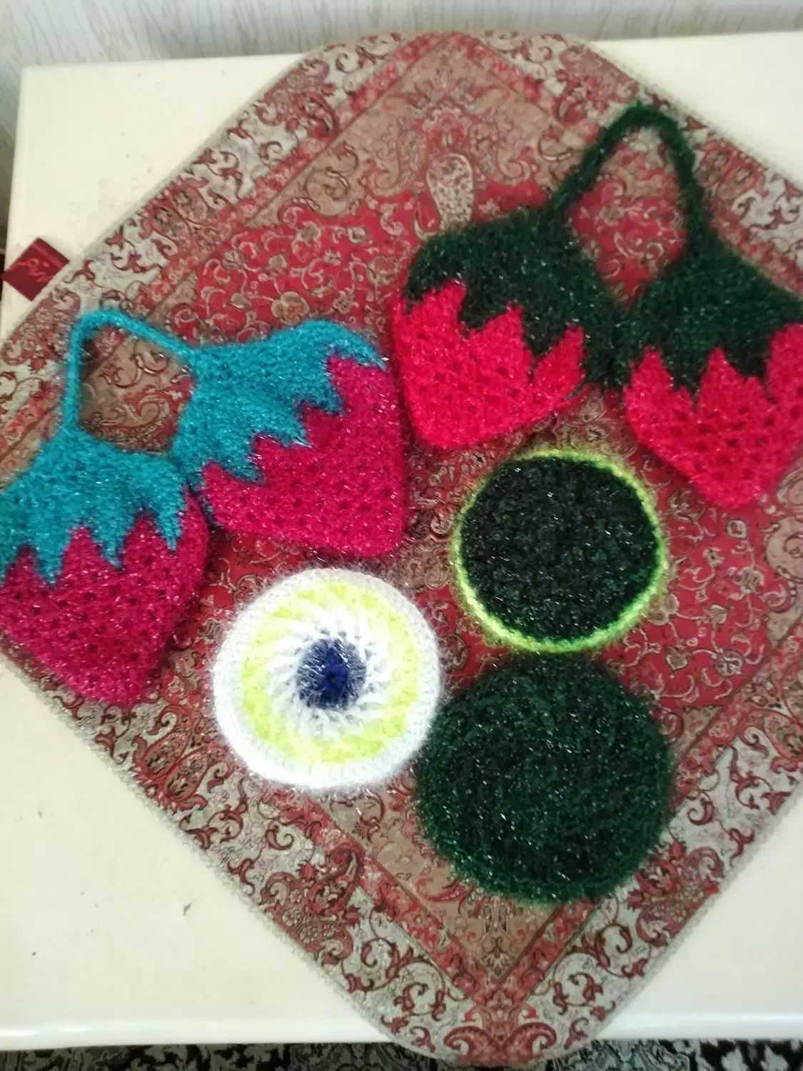 اسکاج صد دو لایه دست گیره صدو پنجاه|لوازم نظافت|رشت, سعدی (تختی)|دیوار