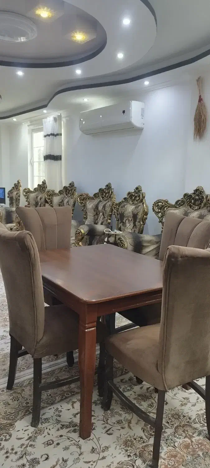 میز ناهارخوری ۴ نفره|میز و صندلی غذاخوری|ماسال, |دیوار