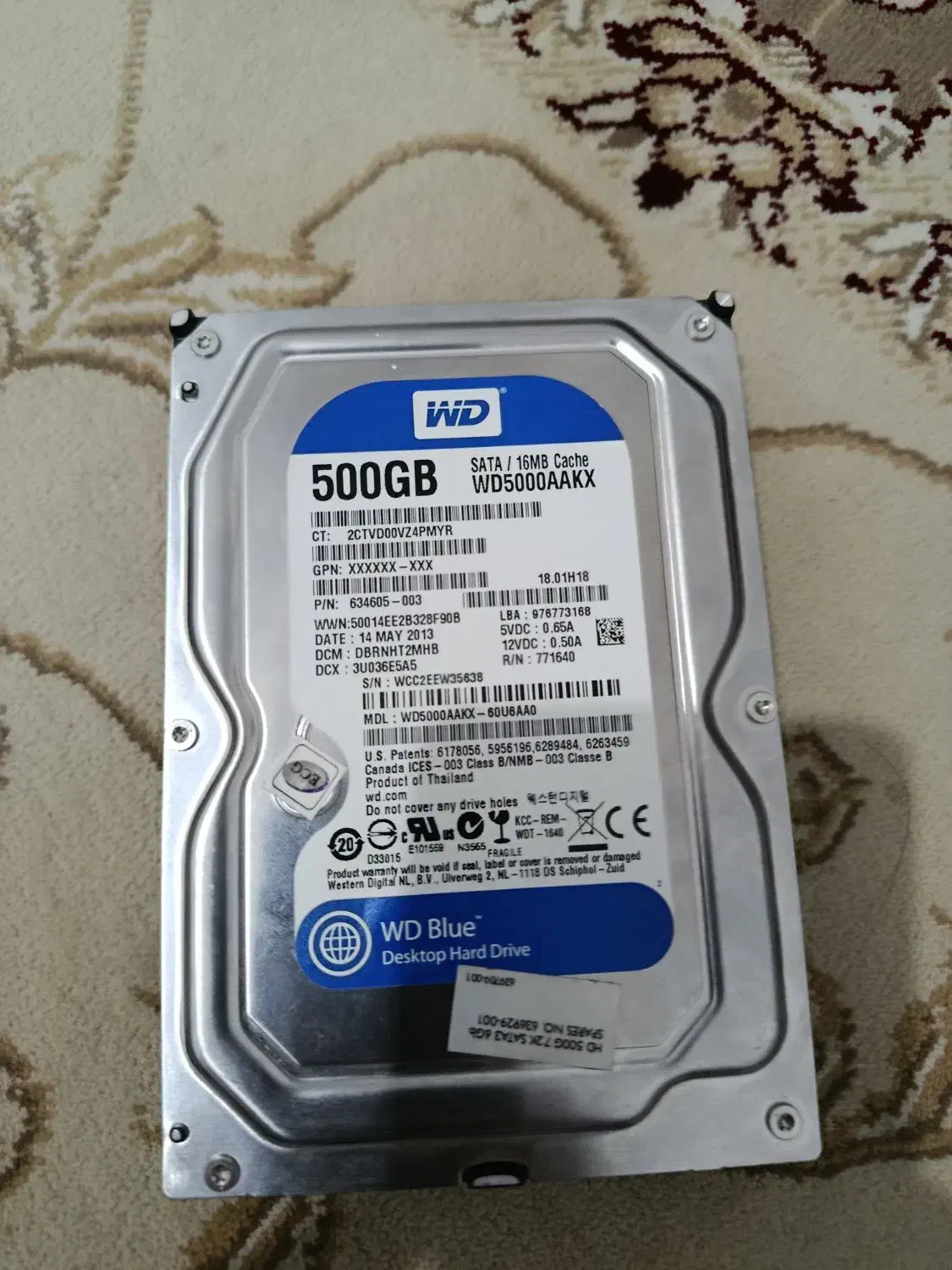 هارد 500|قطعات و لوازم جانبی رایانه|کوهدشت, |دیوار