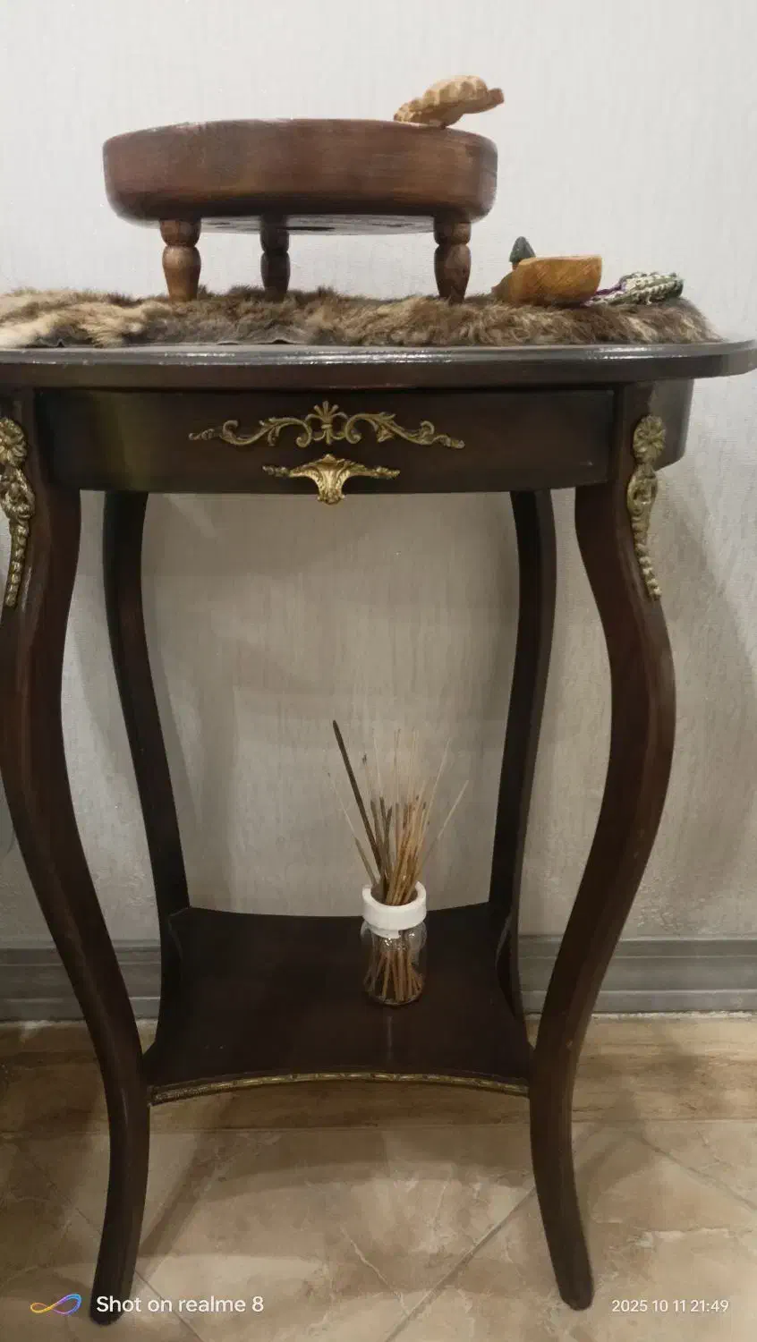 میز کنسول چوب راش|بوفه، ویترین، کنسول|طبس, |دیوار