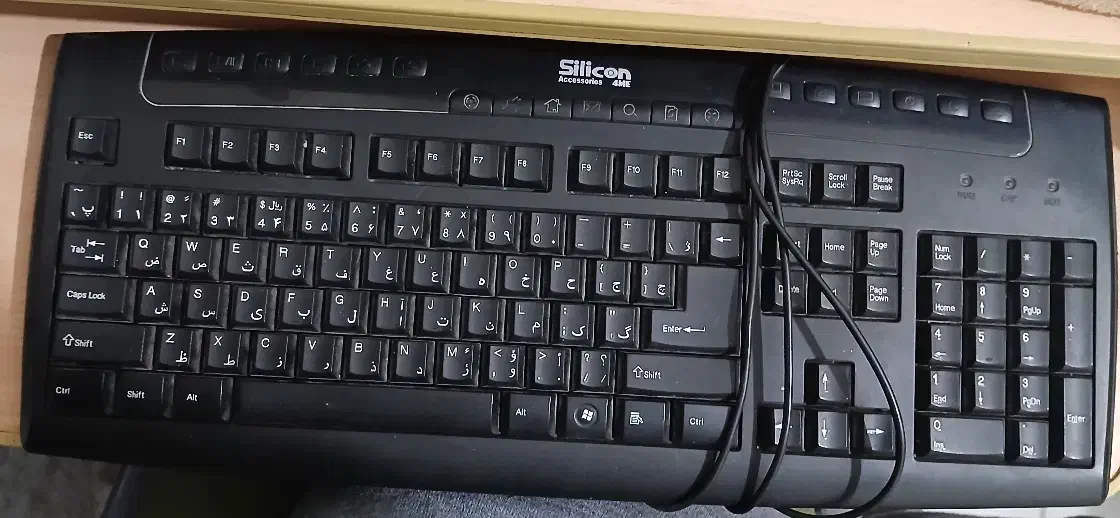 کیبورد برند سیلیکون|قطعات و لوازم جانبی رایانه|مشهد, حضرت حجت|دیوار