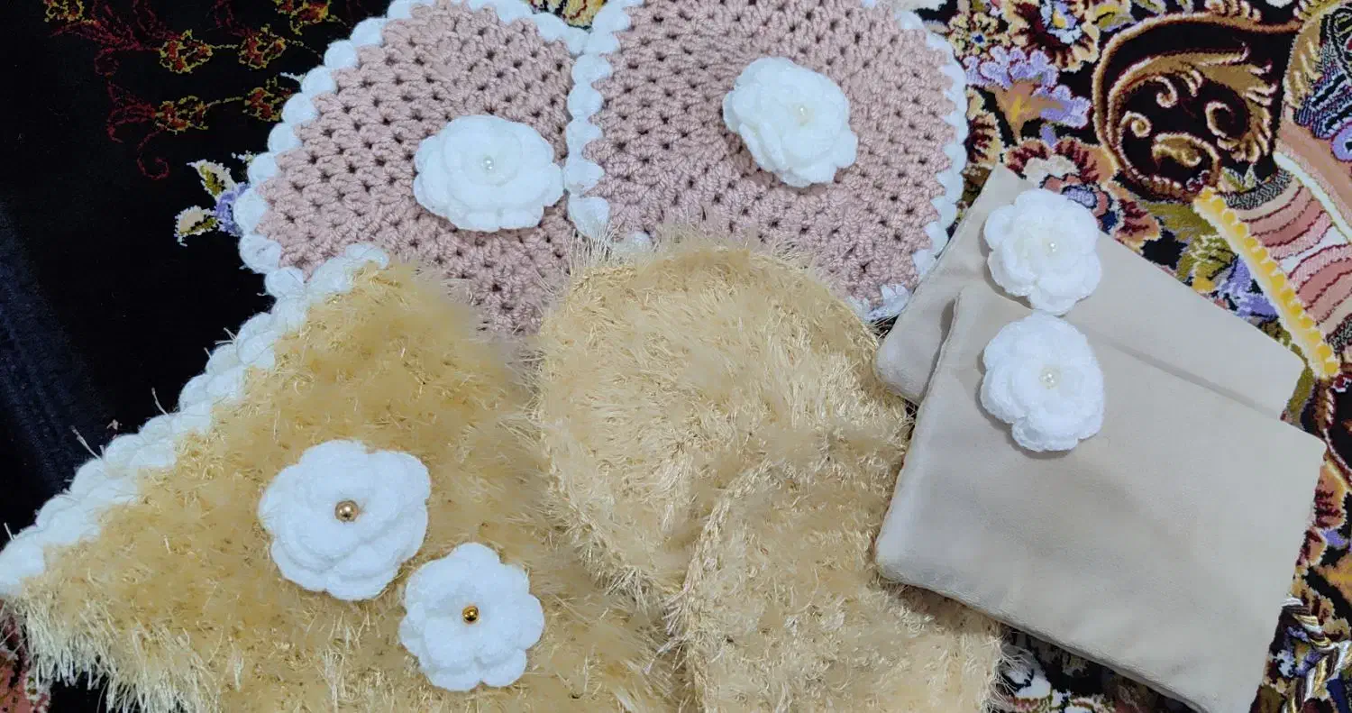 فروش انواع بافتنی و سرویس کامل عروس|صنایع دستی و سایر لوازم تزئینی|یاسوج, |دیوار