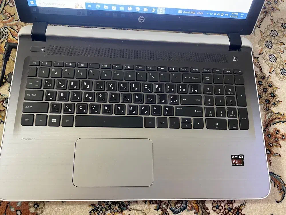 لب تاپ hp pavilion amd a8|رایانه همراه|کرمانشاه, |دیوار
