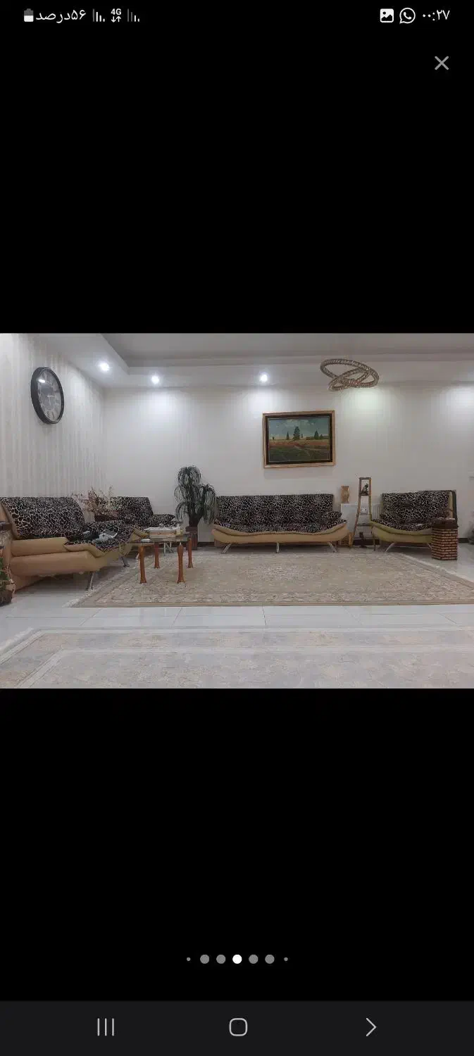 مبل هفت نفره پلنگی|مبلمان خانگی و میز عسلی|پرند, فاز ۵|دیوار