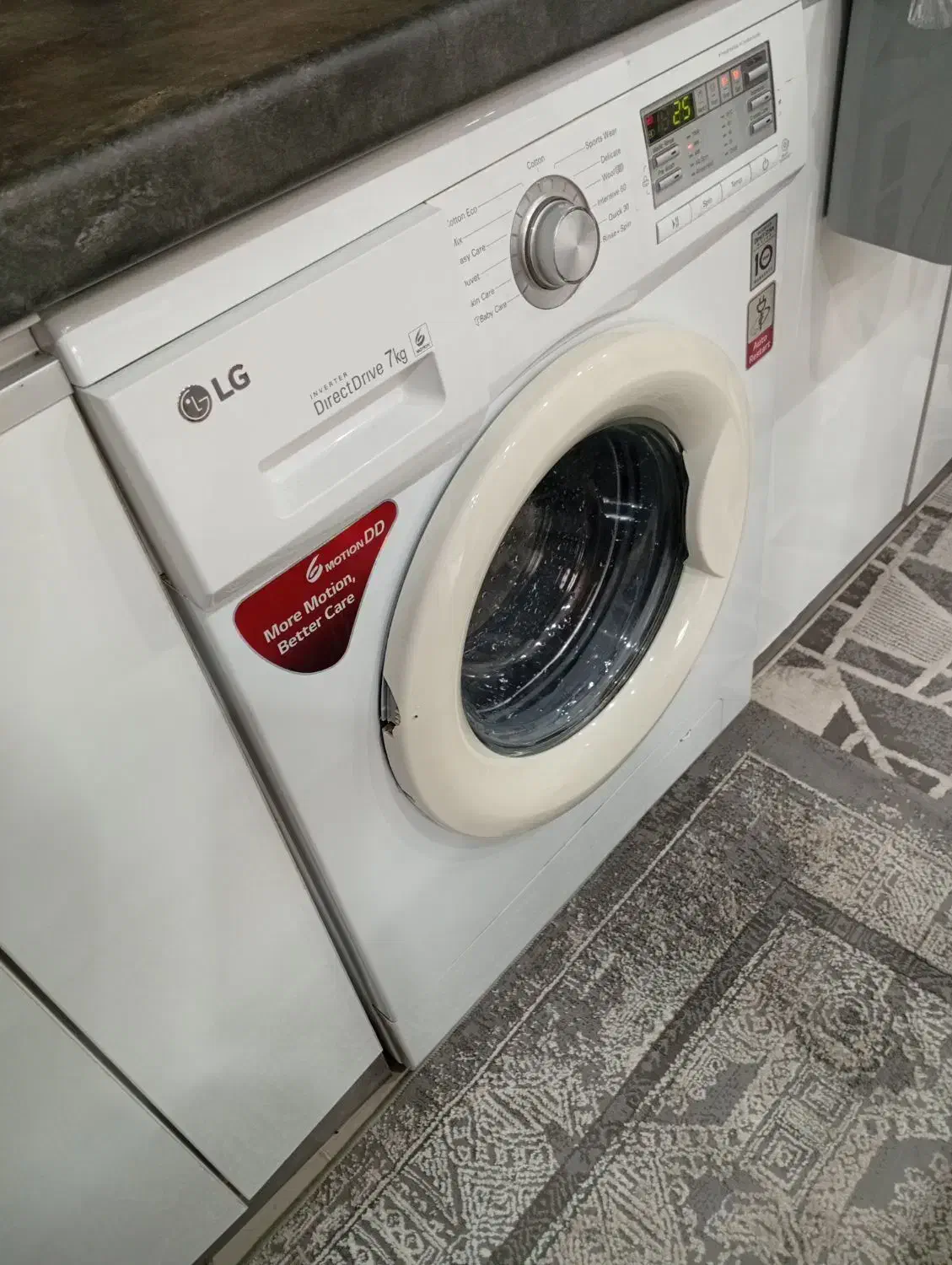 لباس شویی ال جی 7 کیلو|ماشین لباسشویی و خشک‌کن لباس|بوشهر, |دیوار