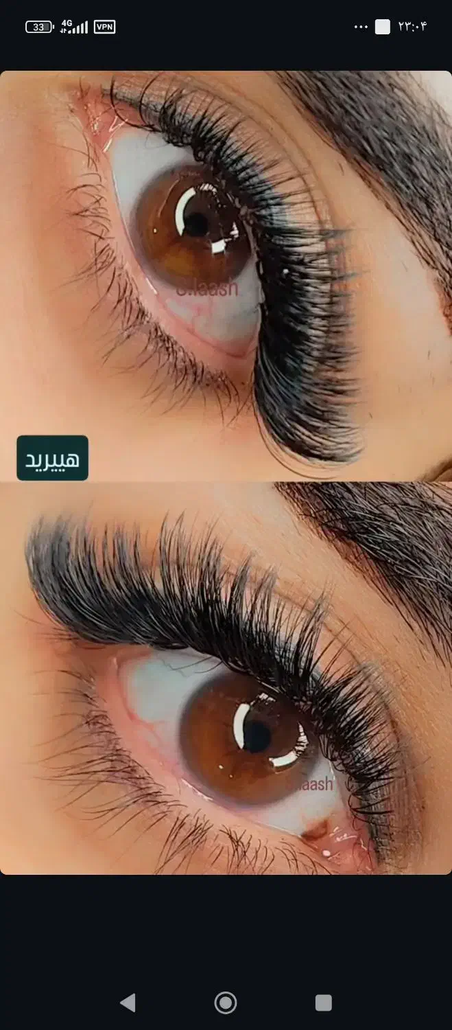 اکستنشن مژه کاشت لیفت لمینت ابرو مژه|خدمات آرایشگری و زیبایی|قم, شهر قائم|دیوار