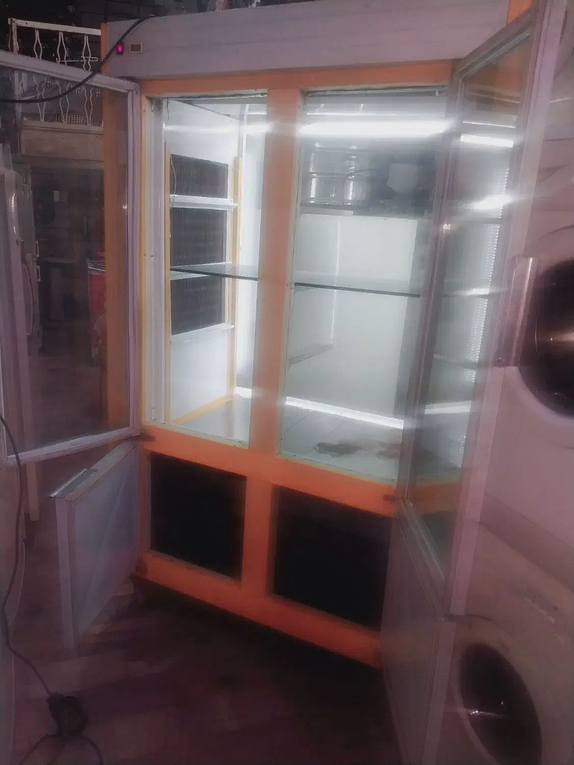 یخچال ایستاده و فریزر بستنی برای مغازه|فروشگاه و مغازه|اقبالیه, |دیوار