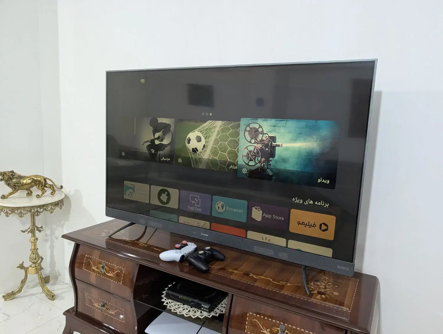 تلویزیون 55 اینچ|تلویزیون و پروژکتور|اسلامآباد غرب, |دیوار