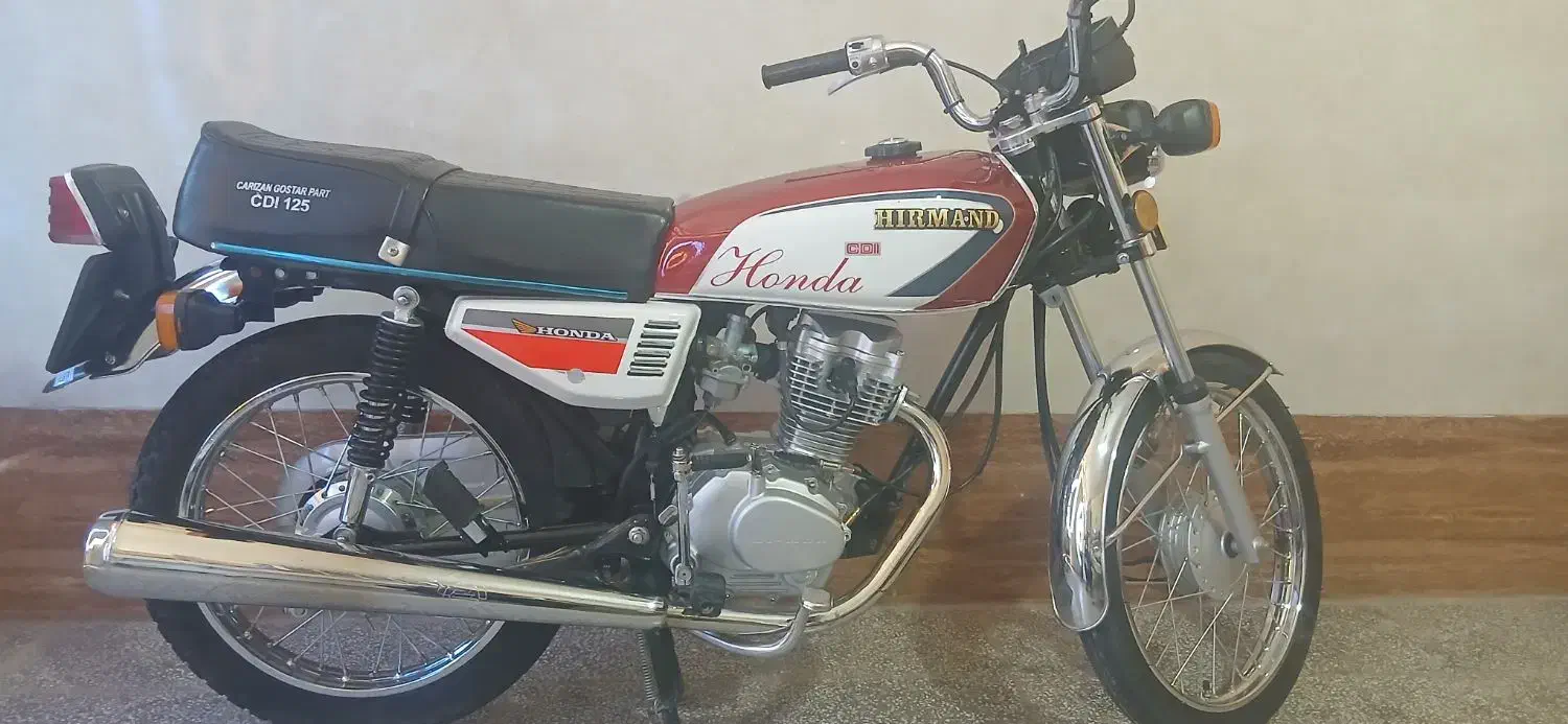 موتور سیکلت ۱۲۵ درحد مدل ۹۵|موتورسیکلت|اصفهان, محمودآباد|دیوار