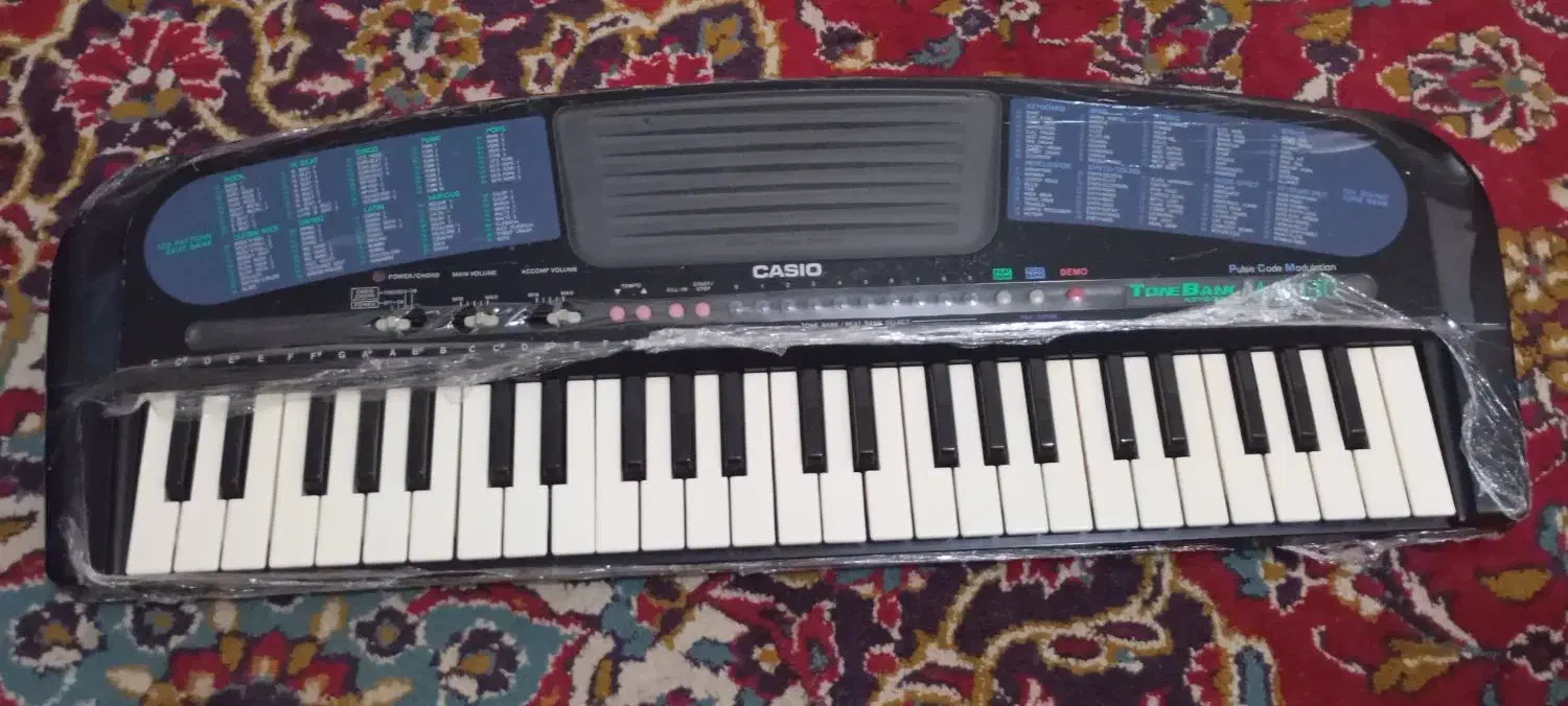 سلام یک ارگ کاسیو مدل MA130|پیانو، کیبورد، آکاردئون|گرگان, |دیوار