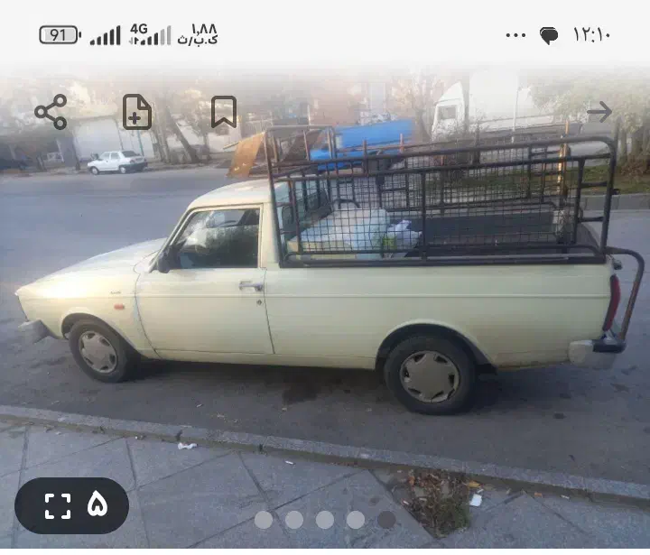 وانت دوگانه سوز|خودرو سواری و وانت|خرمآباد, |دیوار