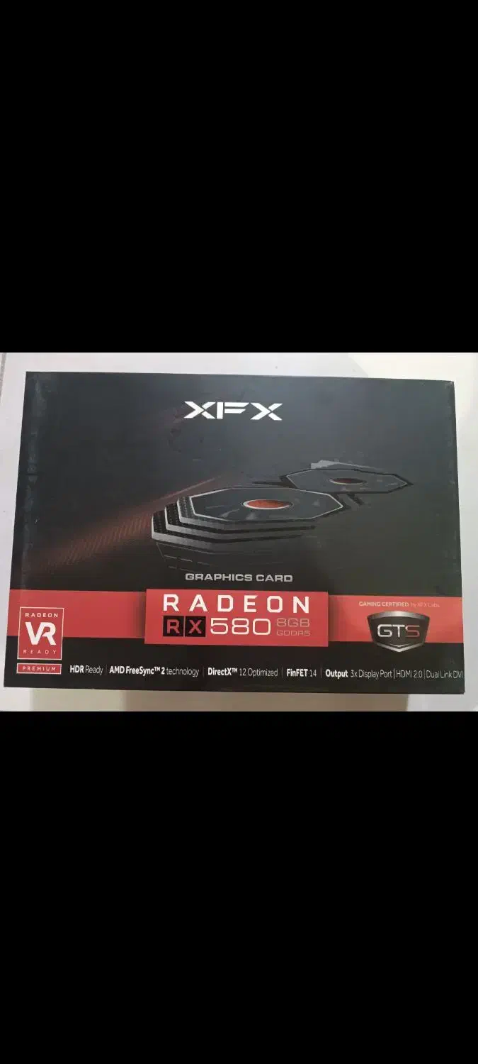 گرافیک  RX 580 8GB|قطعات و لوازم جانبی رایانه|کرمانشاه, |دیوار