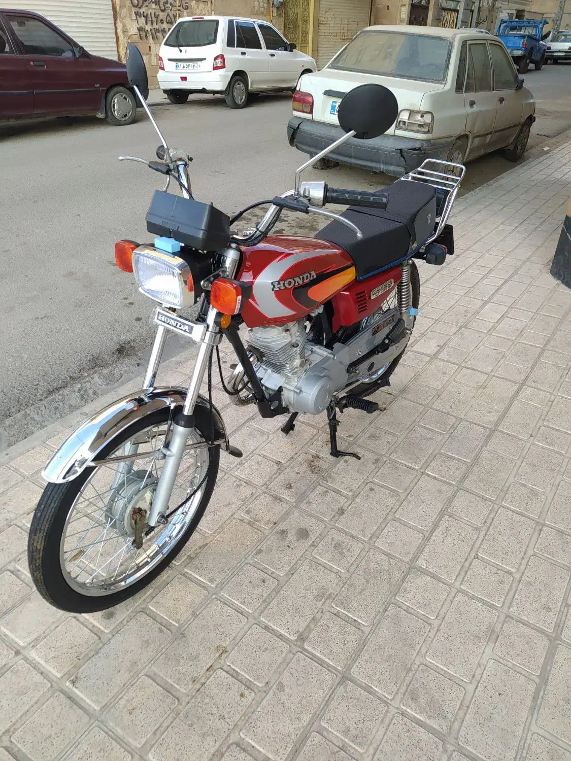 موتورسیکلت مزایده ای در حد 93عروسک|موتورسیکلت|خاوران, |دیوار