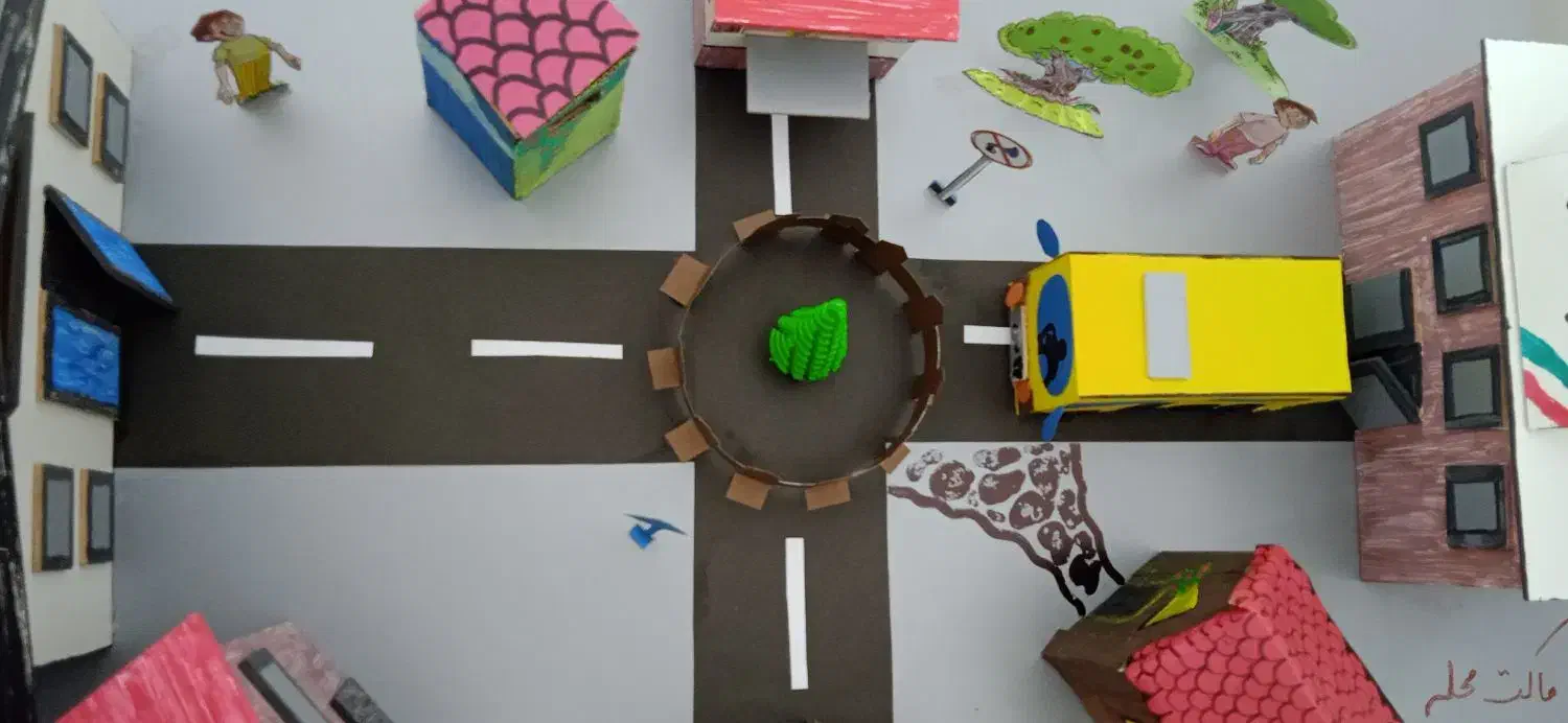 ساخت کاردستی واسیاب ابی برای مدارس ودانش اموزان|اسباب‌‌بازی|قم, تعویض پلاک|دیوار