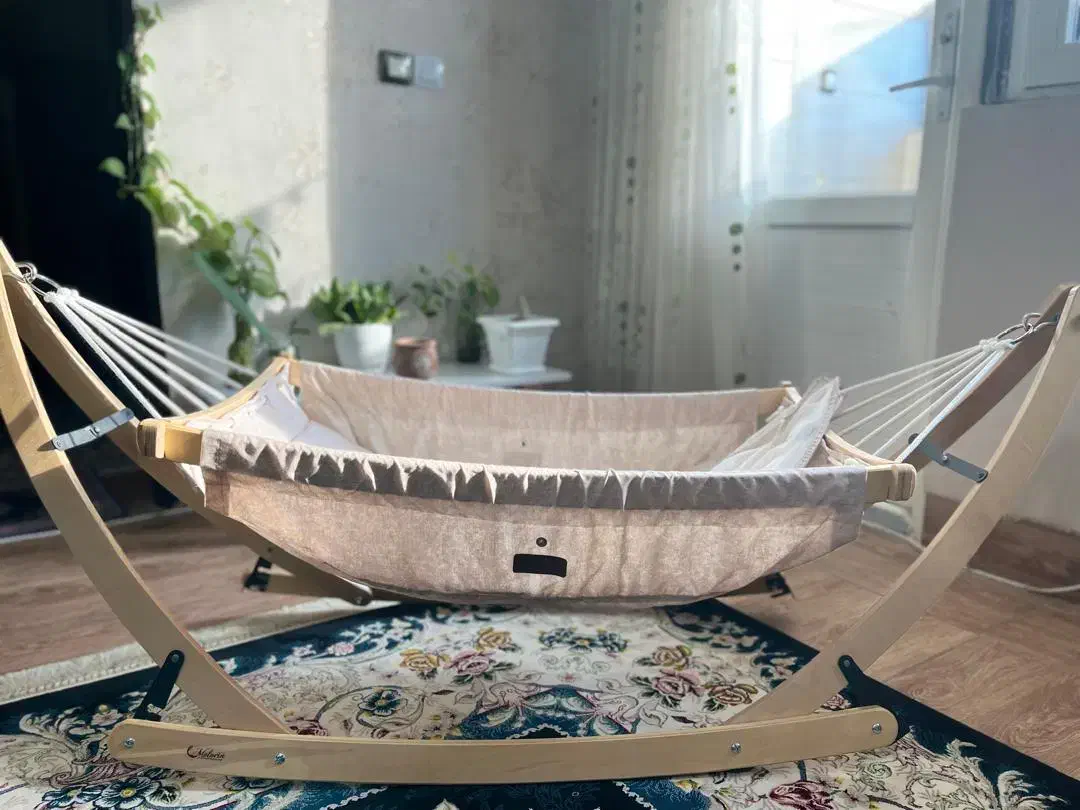 گهواره ننو ملورین اصل|تخت و صندلی بچه|فیروزآباد (فارس), |دیوار