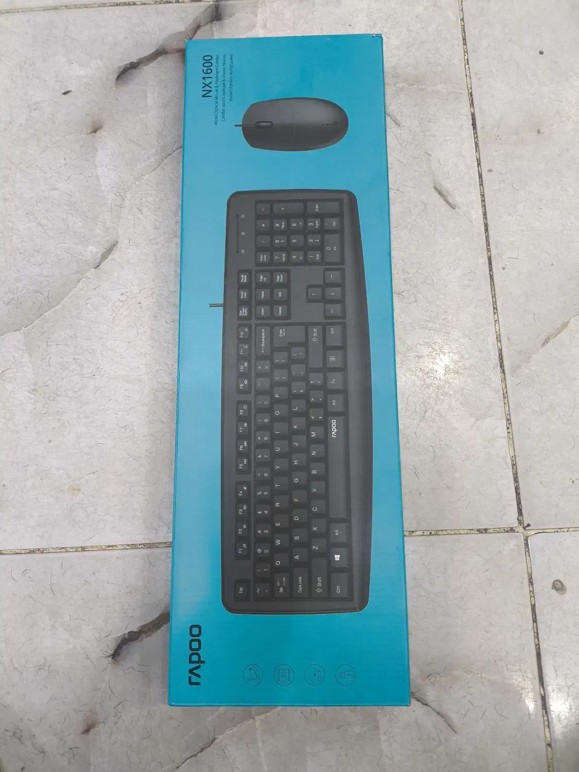 کیبرد با موس راپو آکبند|قطعات و لوازم جانبی رایانه|قم, زند آباد|دیوار