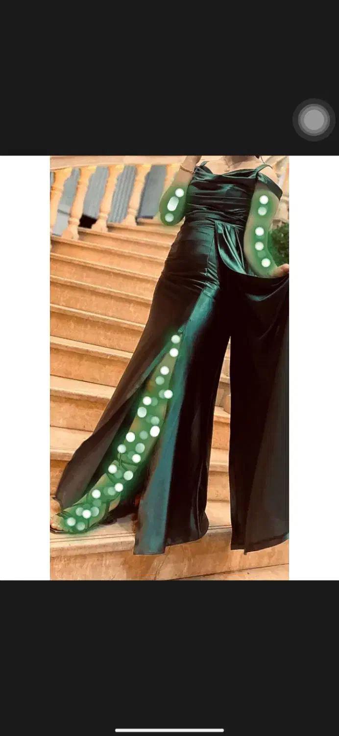 فروش لباس مجلسی ساتن ترک|لباس|رشت, باهنر|دیوار