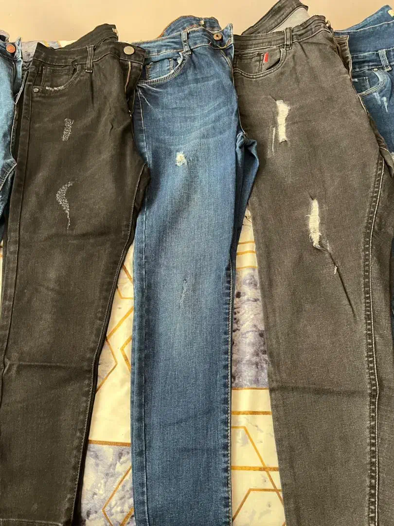 شلوار جین در حد نو|لباس|زرقان, |دیوار