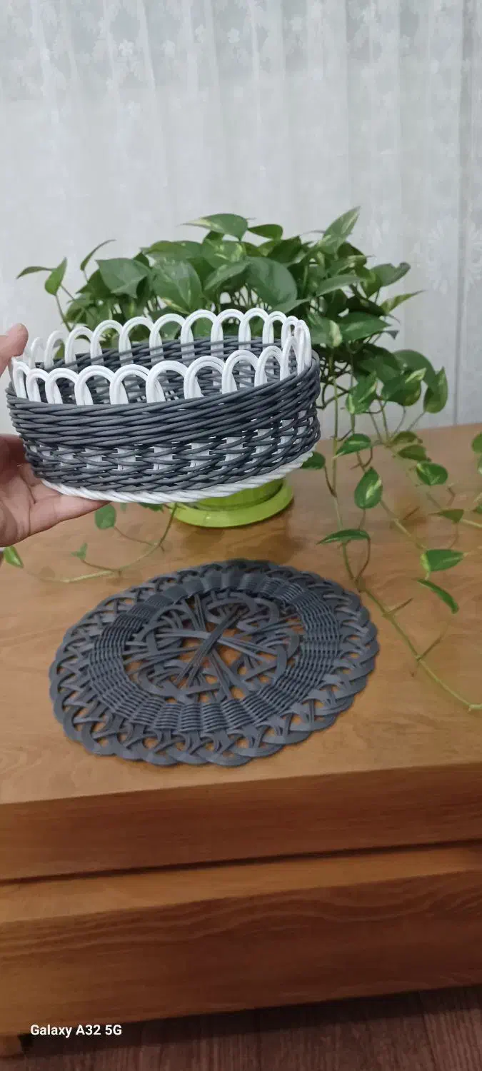 صنایع دستی تسمه بافی و مفتول بافی|صنایع دستی و سایر لوازم تزئینی|املش, |دیوار