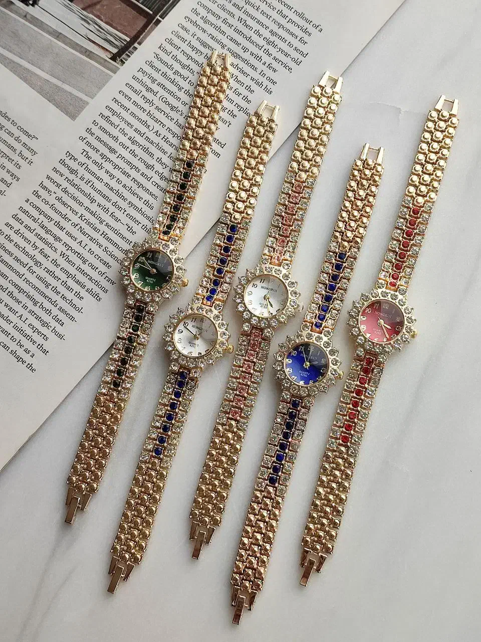 ساعت زنانه مارکHONGRUI 2002302862|ساعت|تبریز, |دیوار