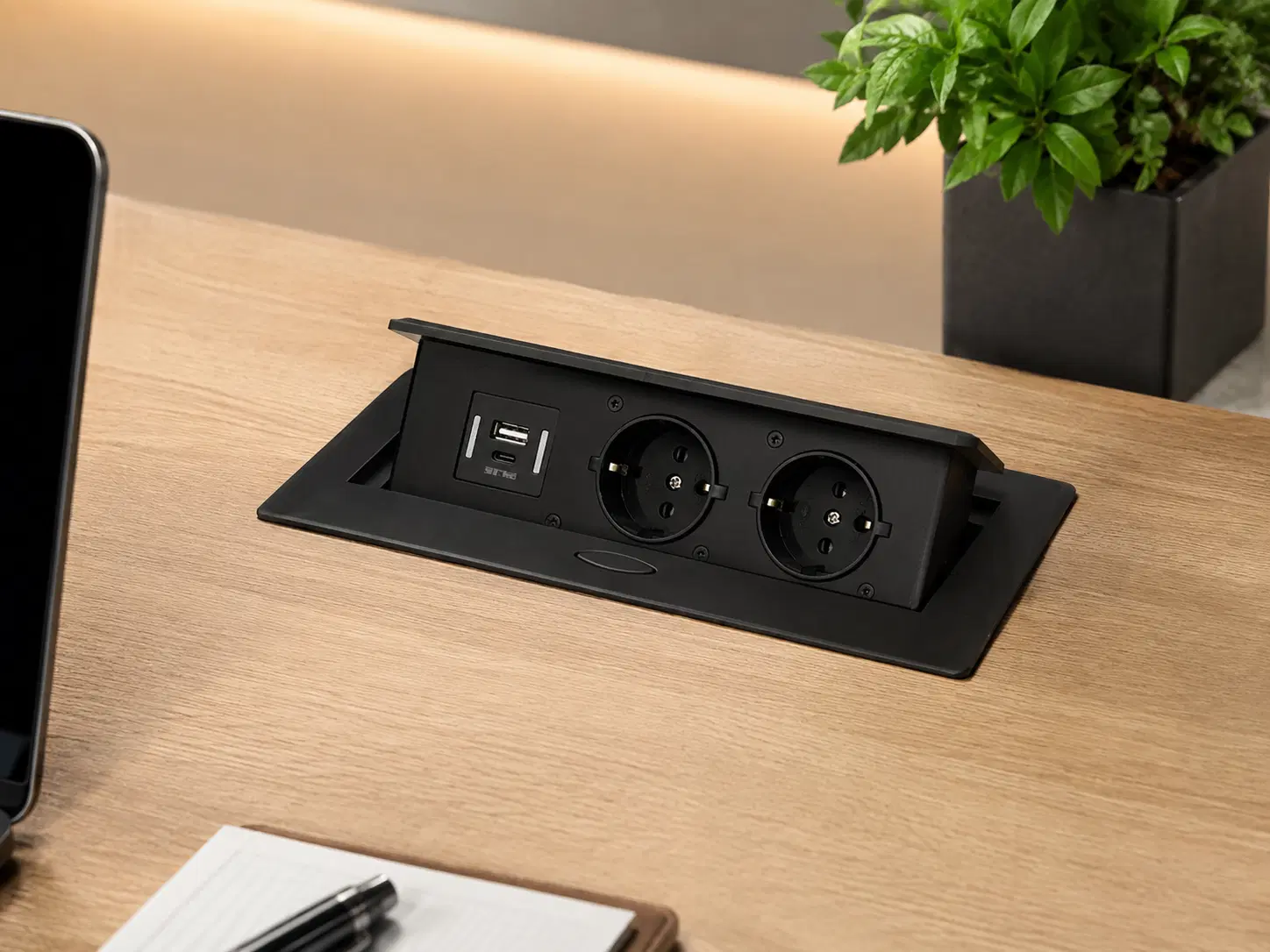 پریز توکار رومیزی دو پریز پلاس تیسا|سایر لوازم برقی|تهران, اتحاد|دیوار