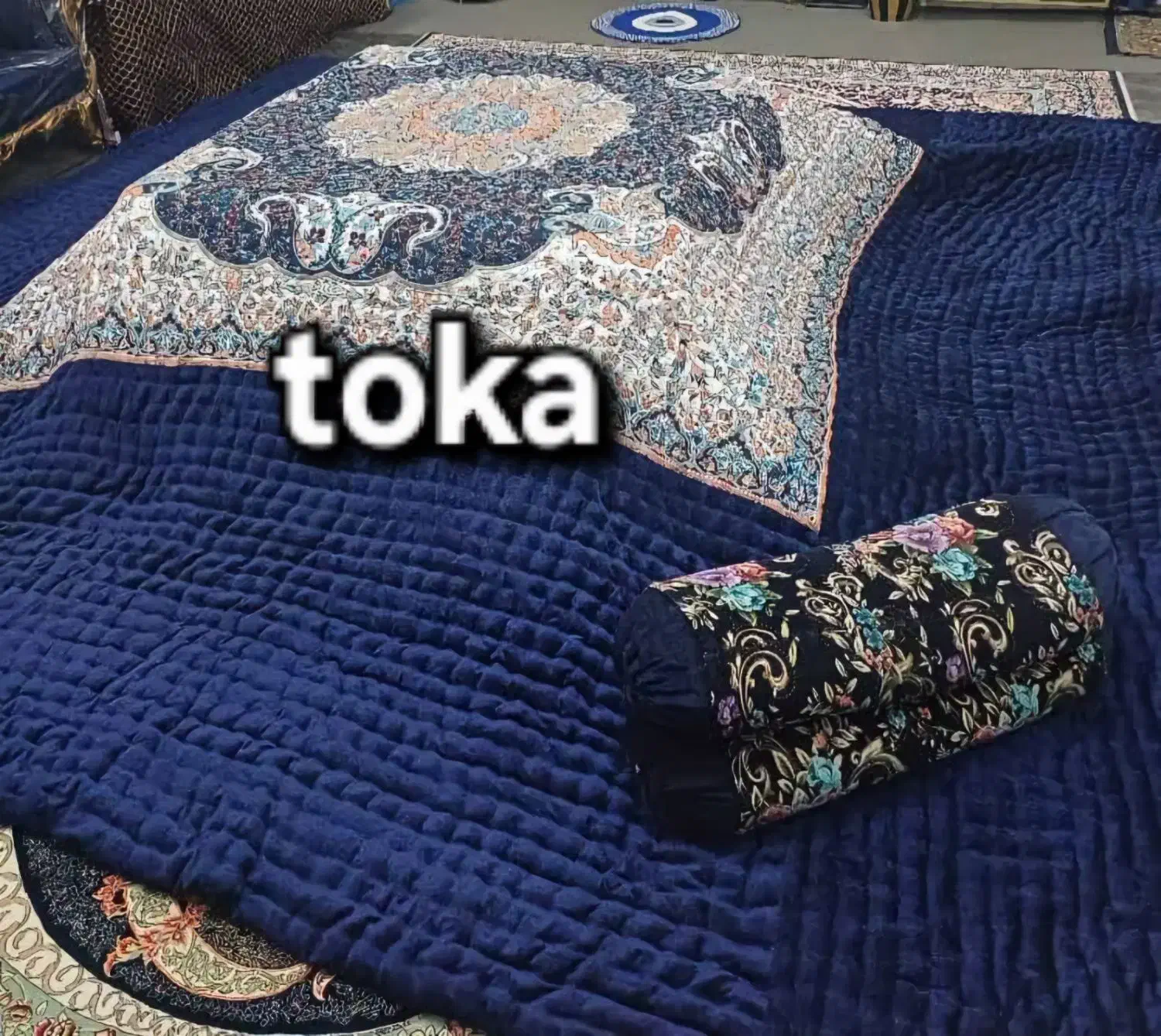 لحاف کرسی طرح ترنج|رختخواب، بالش، پتو|تهران, خانی آباد نو شمالی|دیوار