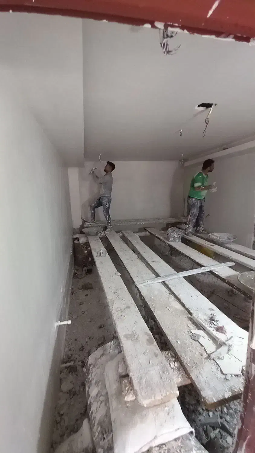 گچ کاری ساختمان|خدمات پیشه و مهارت|آبعلی, |دیوار