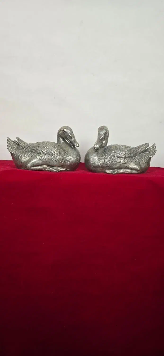 مجسمه برنز اردک برنزی جفت|مجسمه، تندیس، ماکت|تهران, تهرانپارس جنوبی|دیوار