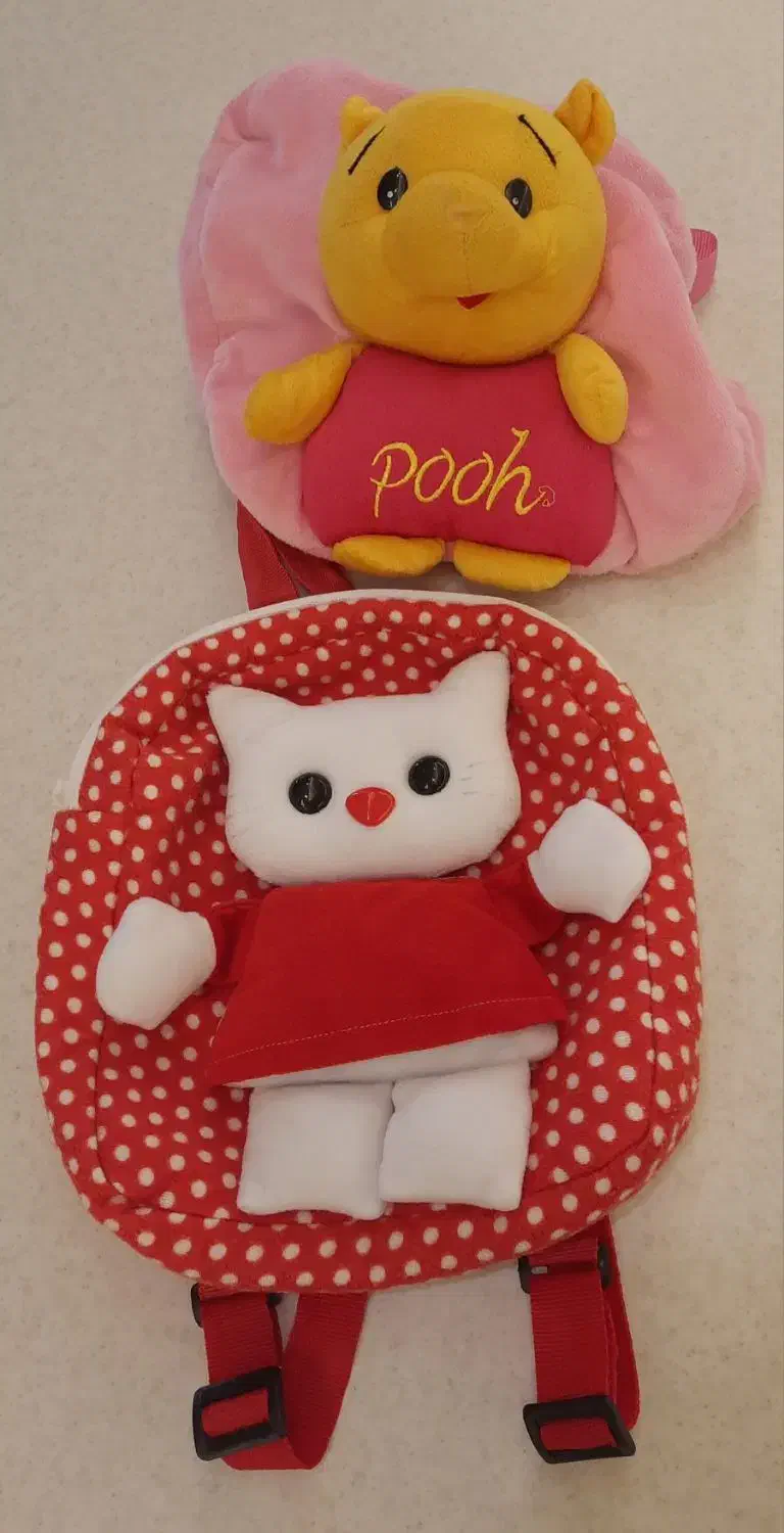 دو عدد کیف کوله مهد کودک|کفش و لباس بچه|تهران, امام حسین|دیوار